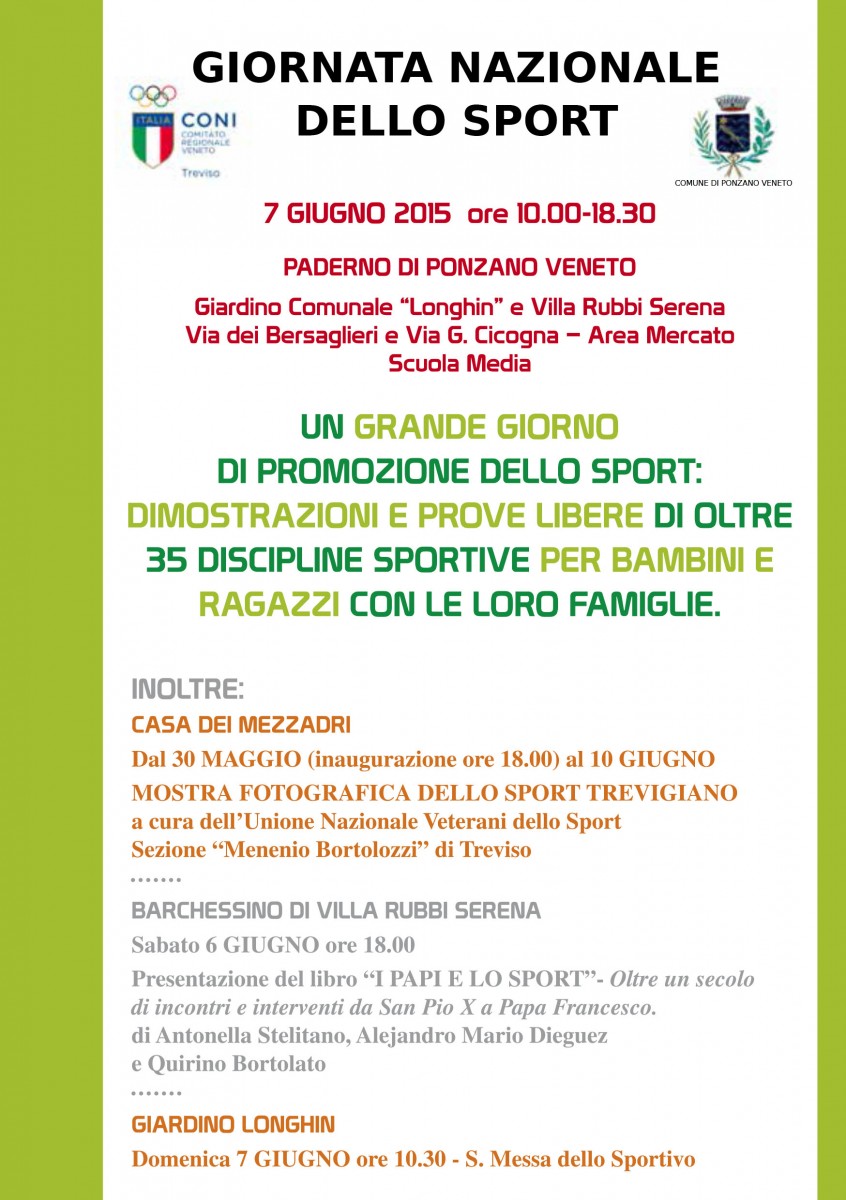 Giornata Nazionale Sport Giornata Nazìionale Sport